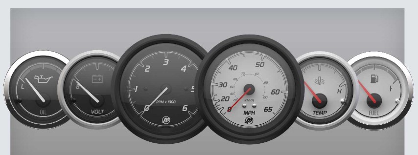 New Analog Gauges from Mercury